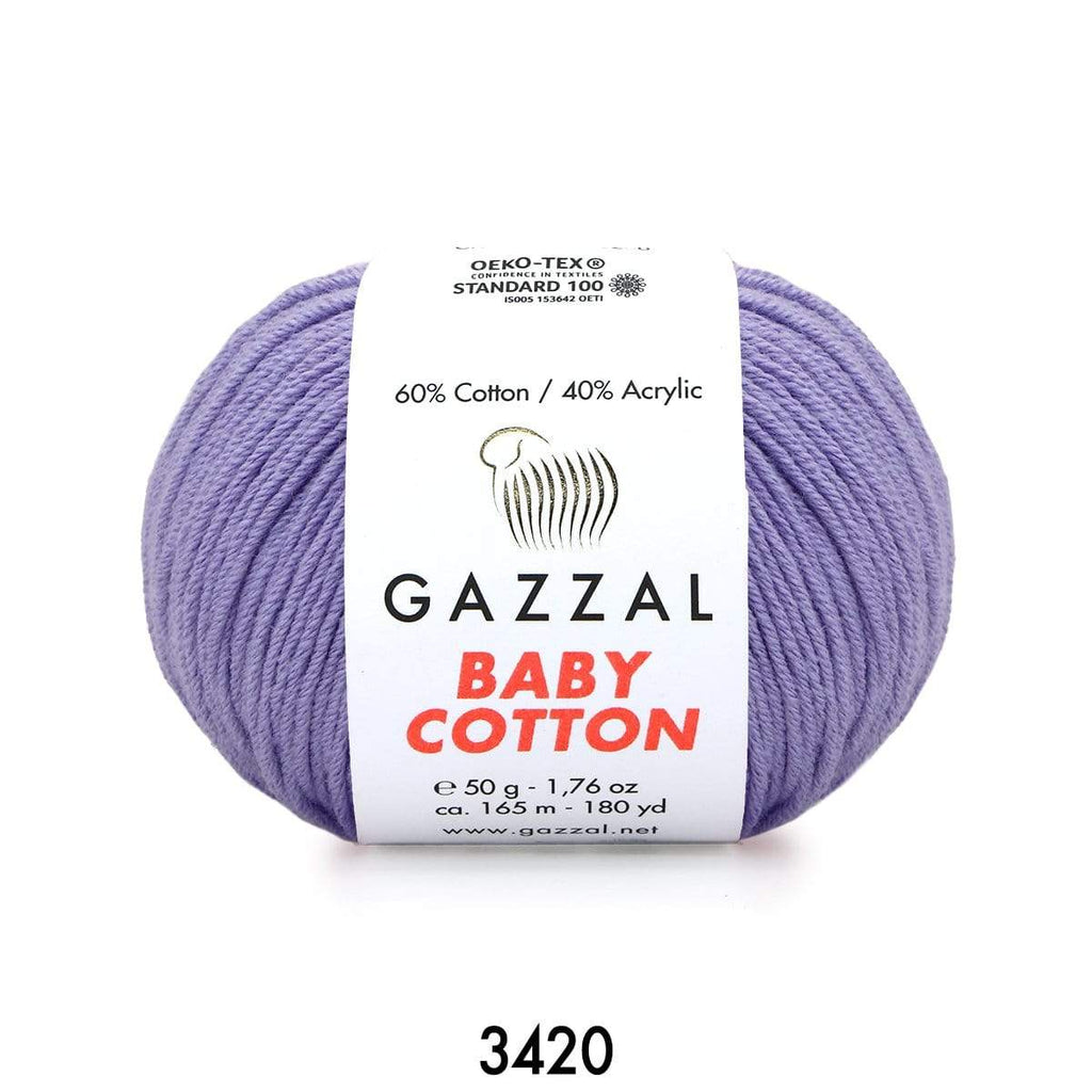 minihobievi ip 3420 Gazzal Baby Cotton - 50 Gr