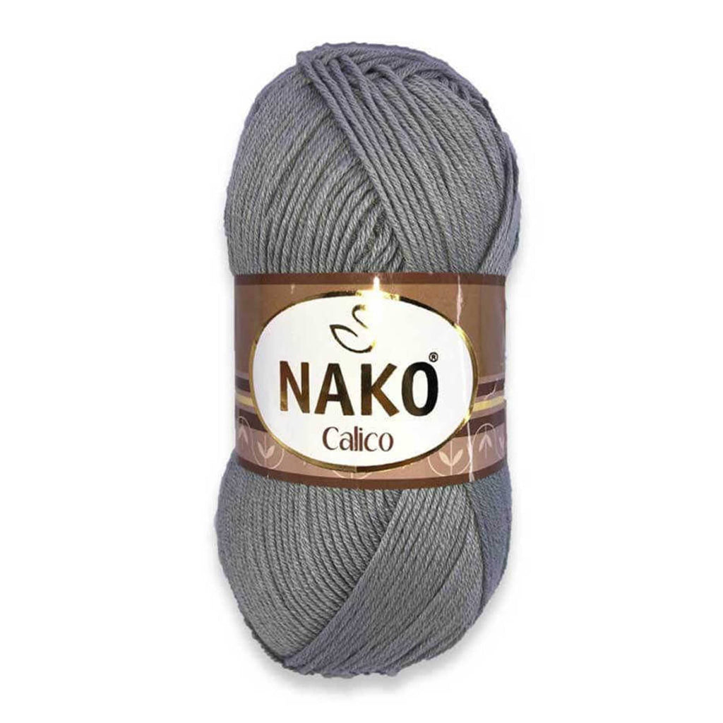 Nako İpler 10255 Gri Nako Calico