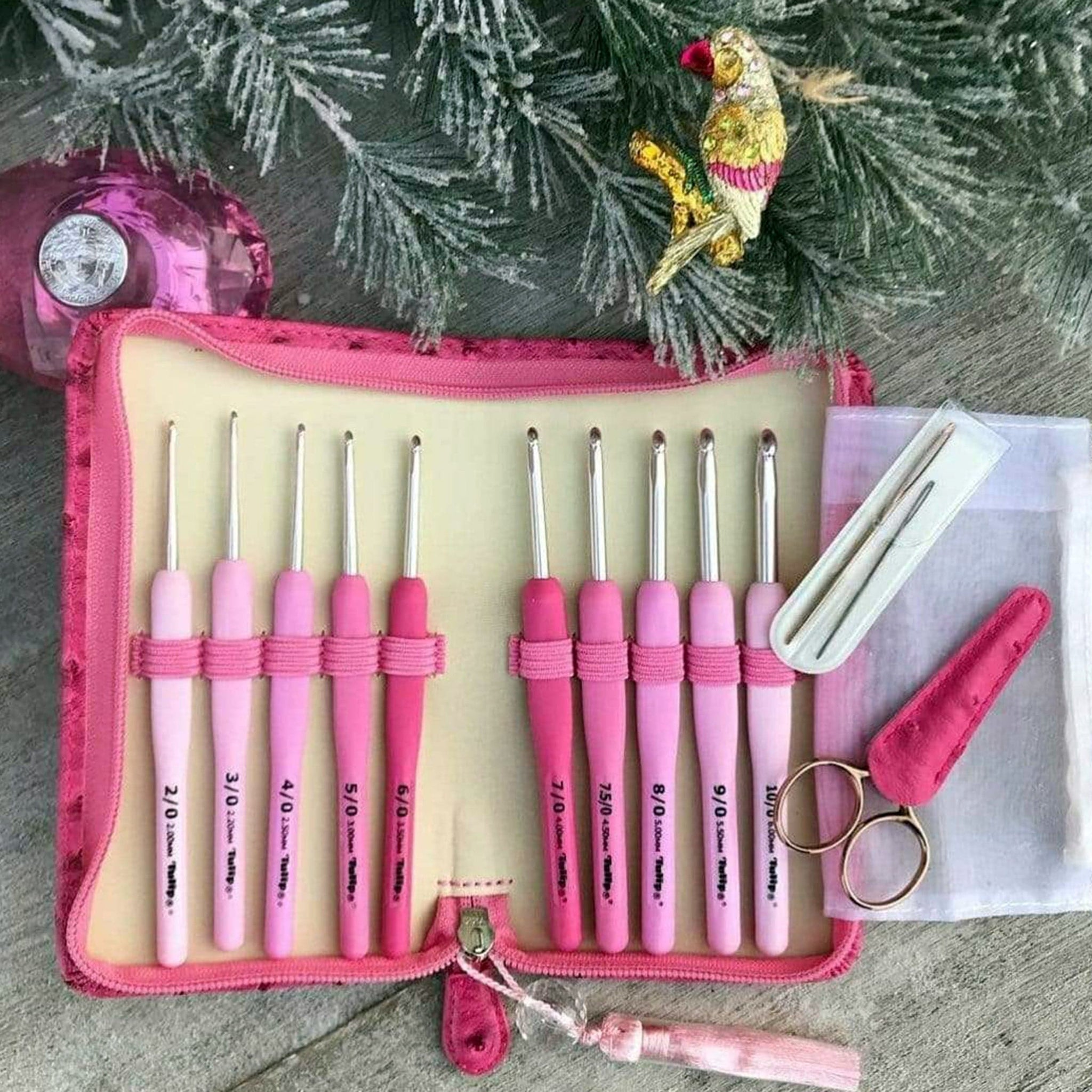 Tulip Etimo Rose - 10 Piece Crochet Set – Mez Dizayn Tekstil