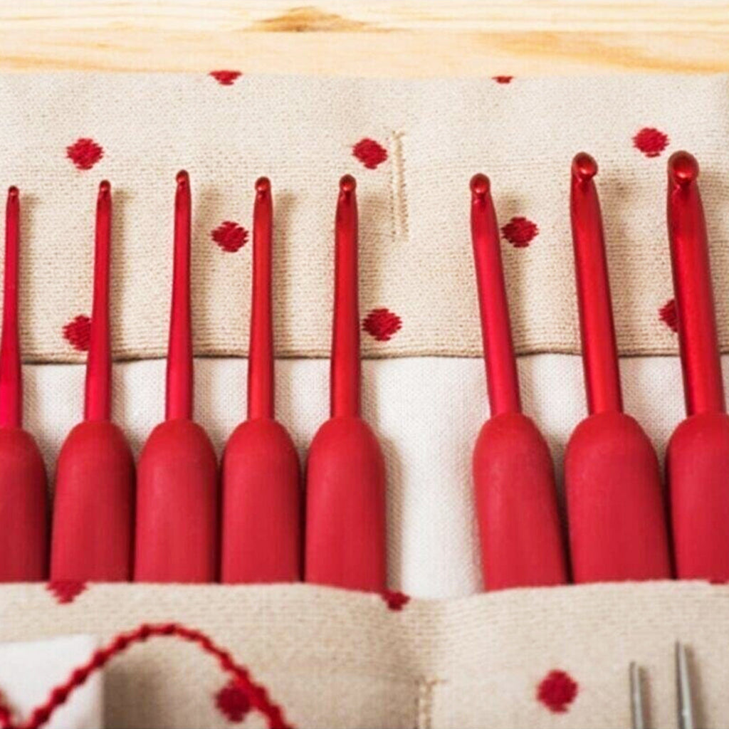 minihobievi Tığlar & İğneler Tulip Etimo - Red Set