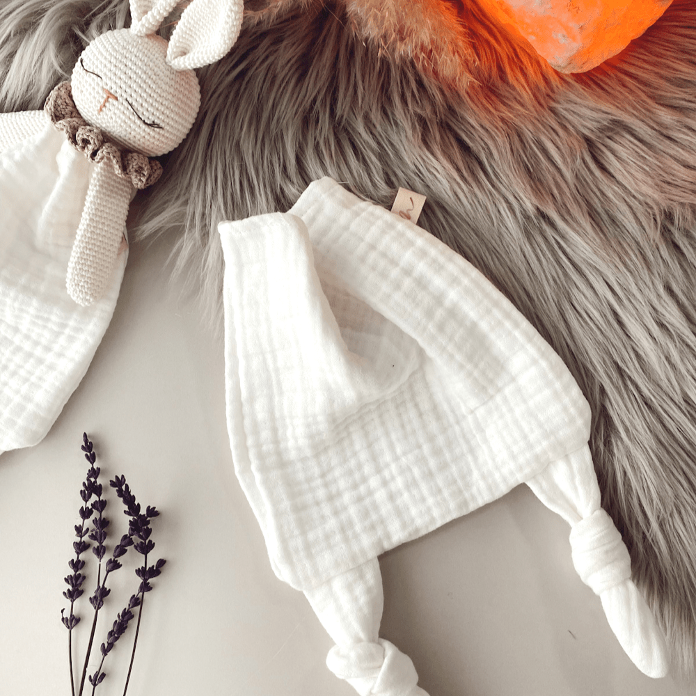 minihobievi Oyuncak Krem Amigurumi Tavşan Müslin Uyku Arkadaşı ürününün kopyası